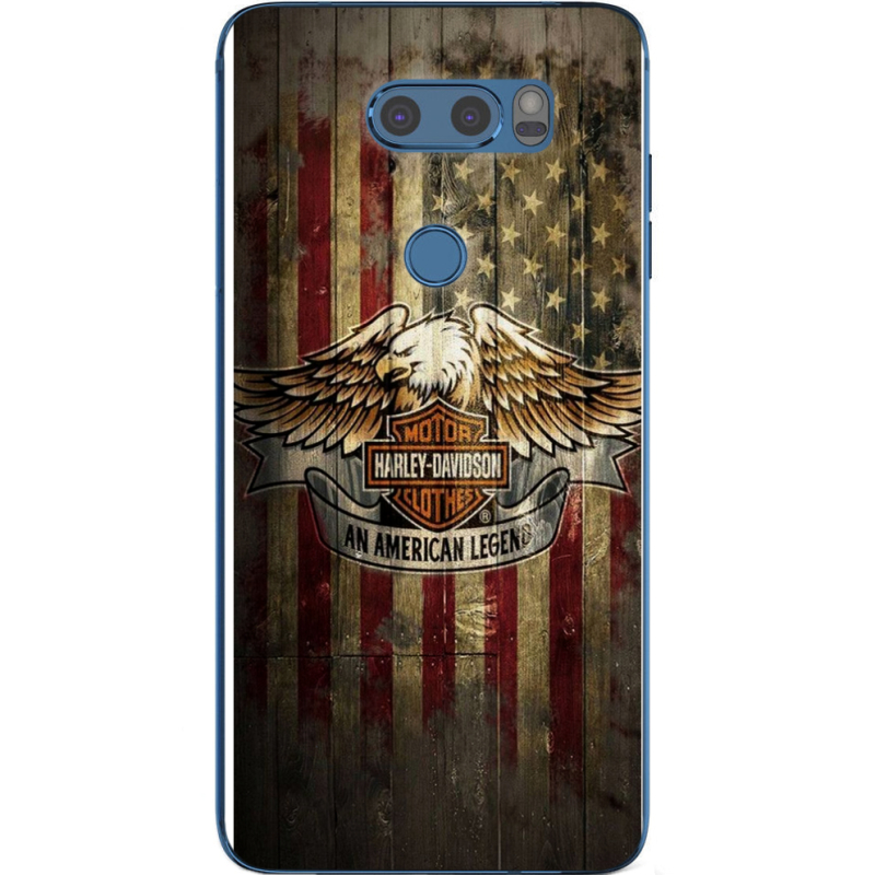 Чехол Uprint LG V30 / V30 Plus H930DS Harley An American Legend