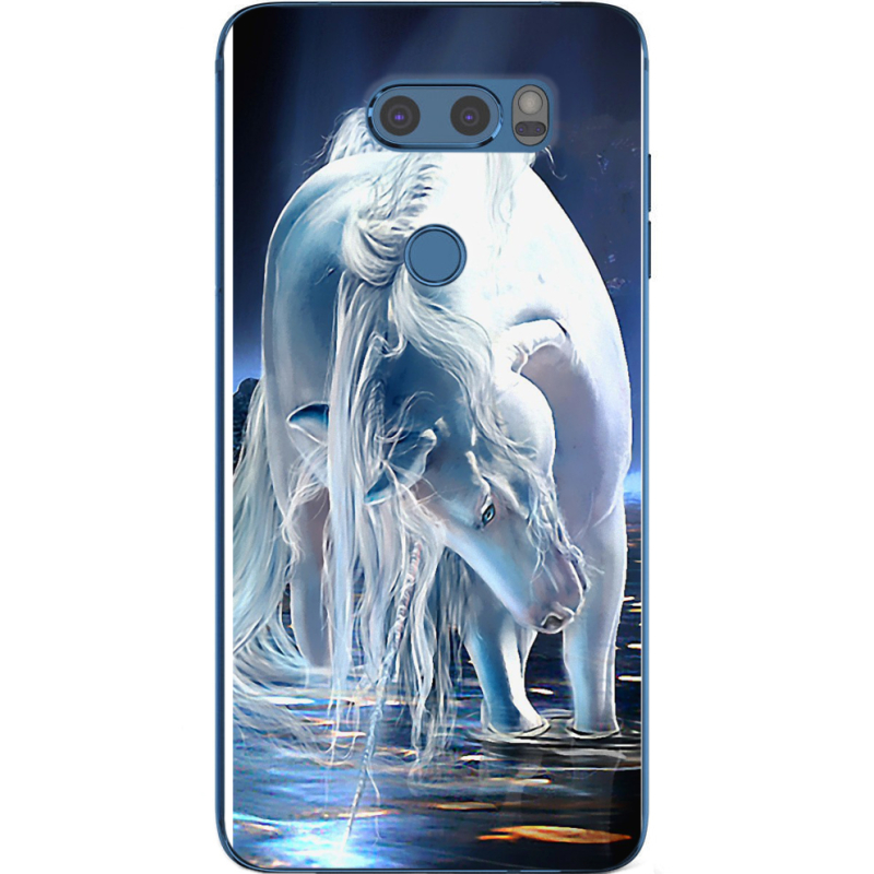 Чехол Uprint LG V30 / V30 Plus H930DS White Horse