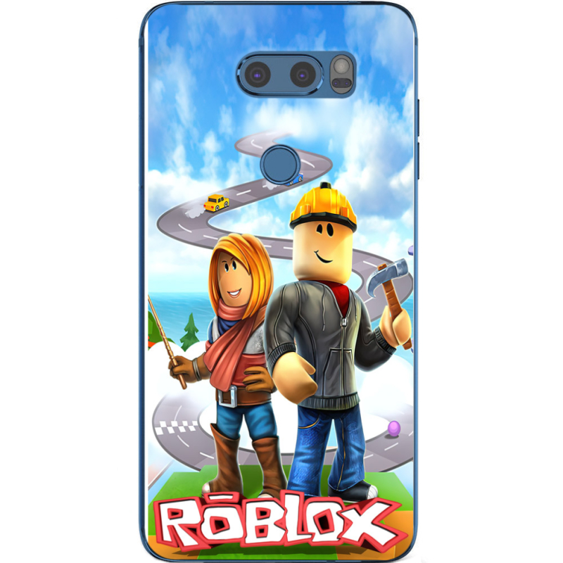 Чехол Uprint LG V30 / V30 Plus H930DS Roblox Білдерман