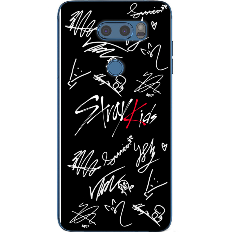 Чехол Uprint LG V30 / V30 Plus H930DS Stray Kids автограф