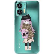 Прозрачный чехол BoxFace Oukitel C35 Winter Morning Girl