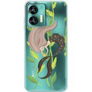 Прозрачный чехол BoxFace Oukitel C35 Cute Mermaid