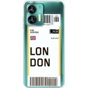 Прозрачный чехол BoxFace Oukitel C35 Ticket London