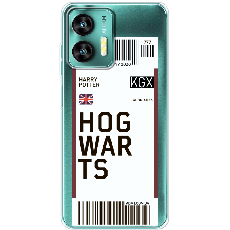 Прозрачный чехол BoxFace Oukitel C35 Ticket Hogwarts