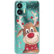 Прозрачный чехол BoxFace Oukitel C35 Winter Deer