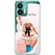 Прозрачный чехол BoxFace Oukitel C35 Travel Girl