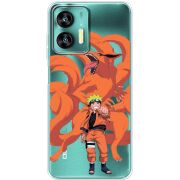 Прозрачный чехол BoxFace Oukitel C35 Naruto and Kurama