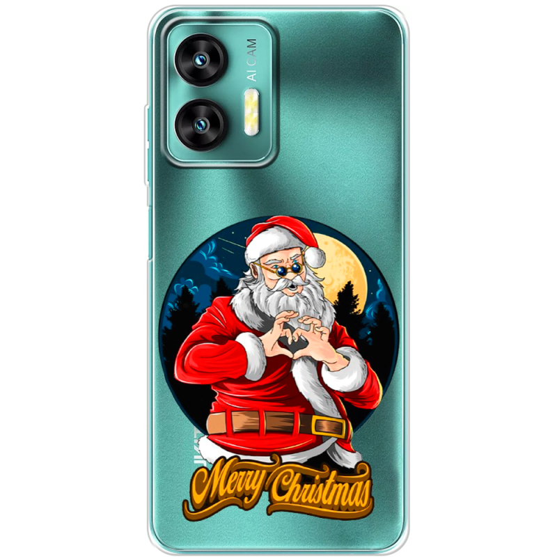 Прозрачный чехол BoxFace Oukitel C35 Cool Santa