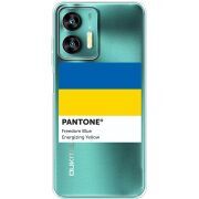 Прозрачный чехол BoxFace Oukitel C35 Pantone вільний синій