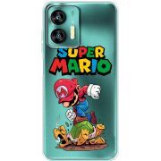 Прозрачный чехол BoxFace Oukitel C35 Super Mario