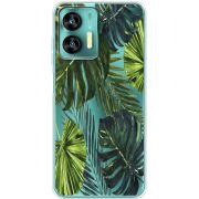 Прозрачный чехол BoxFace Oukitel C35 Palm Tree