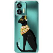 Чехол со стразами Oukitel C35 Egipet Cat