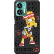 Черный чехол BoxFace Oukitel C35 Yellow Fun