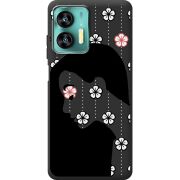 Черный чехол BoxFace Oukitel C35 Flower Hair