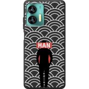 Черный чехол BoxFace Oukitel C35 Man Pattern