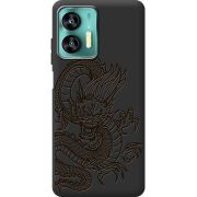 Черный чехол BoxFace Oukitel C35 Chinese Dragon