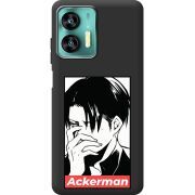 Черный чехол BoxFace Oukitel C35 Attack On Titan - Ackerman