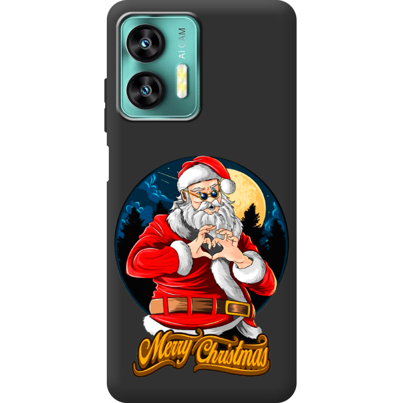 Черный чехол BoxFace Oukitel C35 Cool Santa