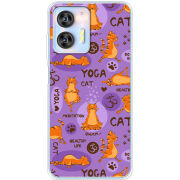 Чехол BoxFace Oukitel C36 Yoga Cat