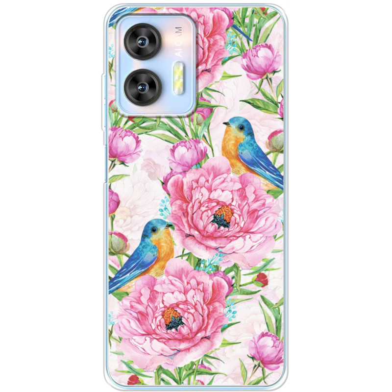 Чехол BoxFace Oukitel C36 Birds and Flowers