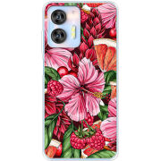 Чехол BoxFace Oukitel C36 Tropical Flowers