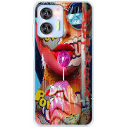 Чехол BoxFace Oukitel C36 Colorful Girl