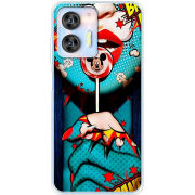 Чехол BoxFace Oukitel C36 Girl Pop Art