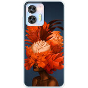 Чехол BoxFace Oukitel C36 Exquisite Orange Flowers