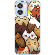 Чехол BoxFace Oukitel C36 Sleepy Cats