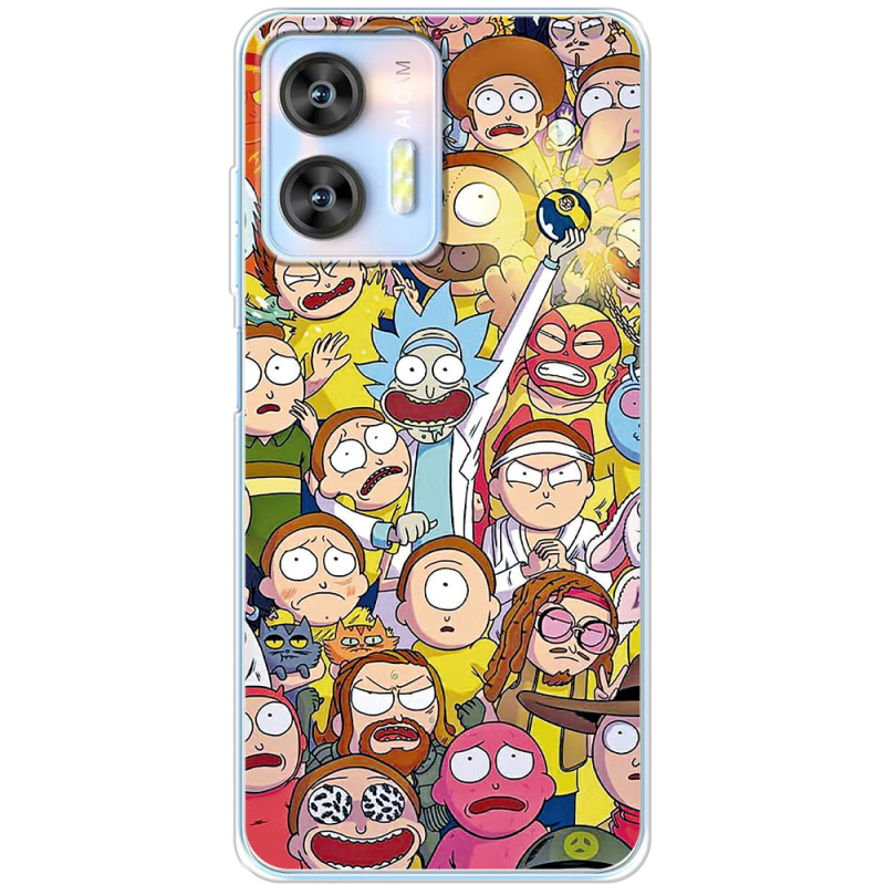 Чехол BoxFace Oukitel C36 Rick and Morty