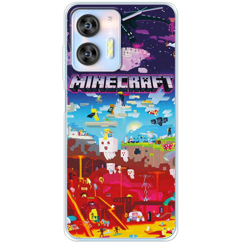 Чехол BoxFace Oukitel C36 Minecraft World Beyond