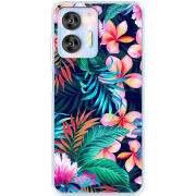 Чехол BoxFace Oukitel C36 flowers in the tropics