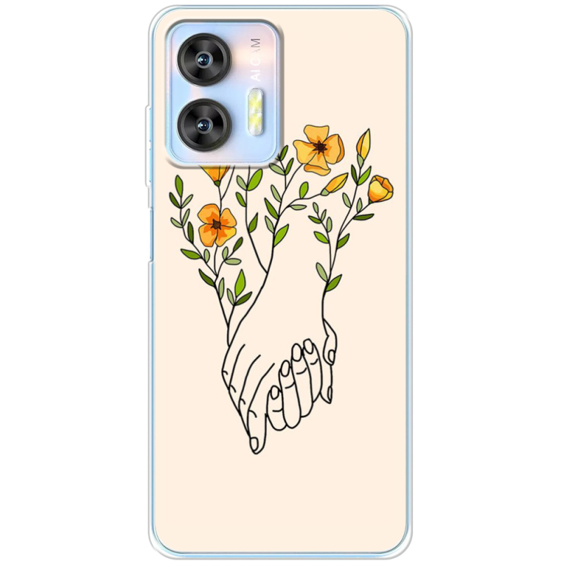 Чехол BoxFace Oukitel C36 Flower Hands