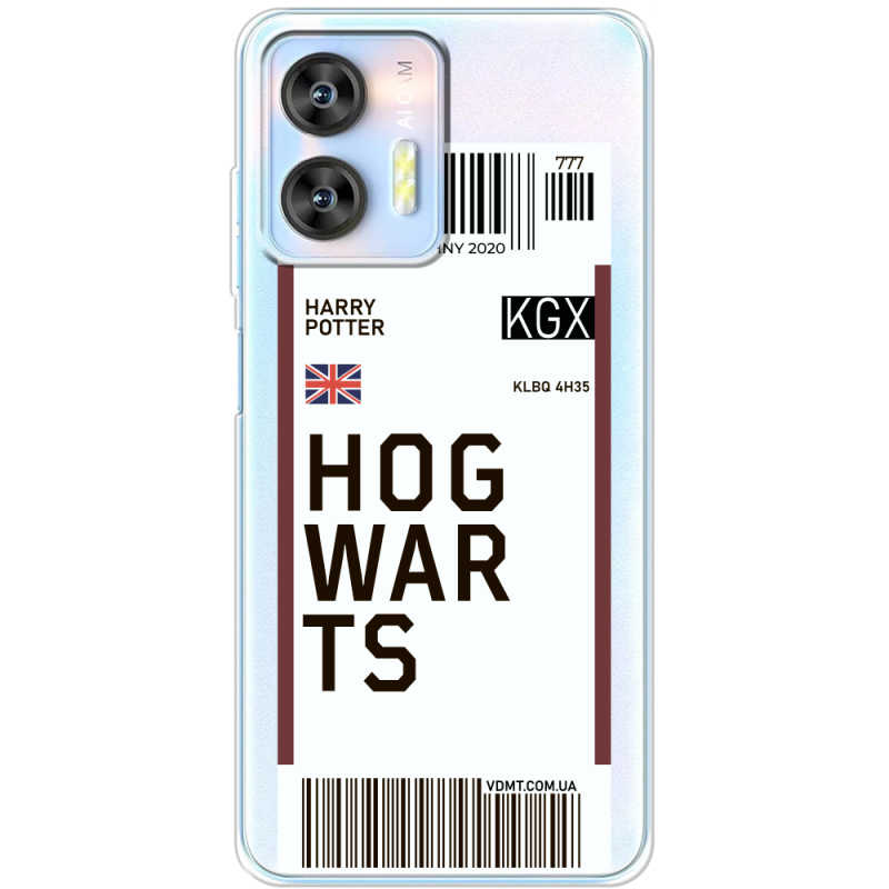 Прозрачный чехол BoxFace Oukitel C36 Ticket Hogwarts