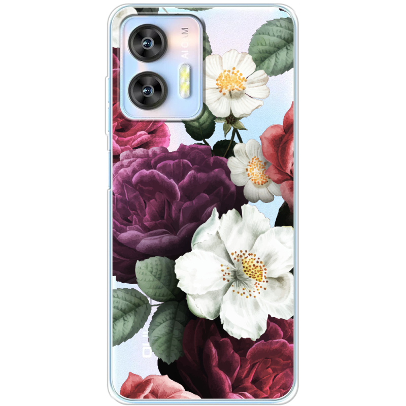 Прозрачный чехол BoxFace Oukitel C36 Floral Dark Dreams