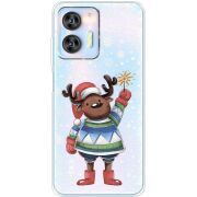 Прозрачный чехол BoxFace Oukitel C36 Christmas Deer with Snow