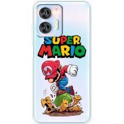 Прозрачный чехол BoxFace Oukitel C36 Super Mario