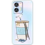 Прозрачный чехол BoxFace Oukitel C36 Segull in Cofee Pool