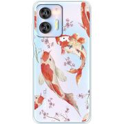 Прозрачный чехол BoxFace Oukitel C36 Japanese Koi Fish