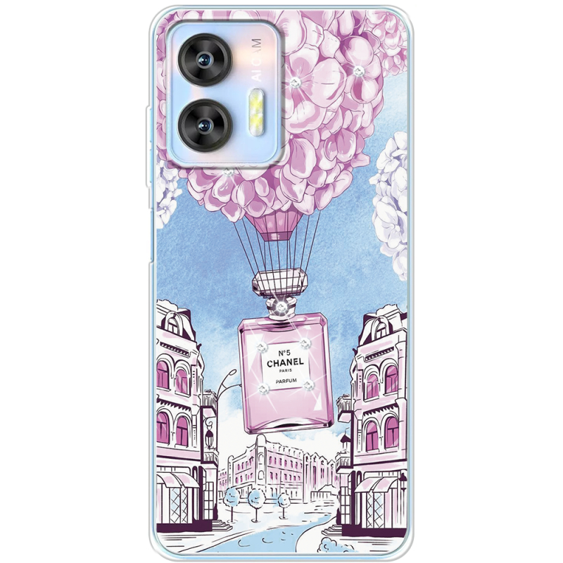 Чехол со стразами Oukitel C36 Perfume bottle