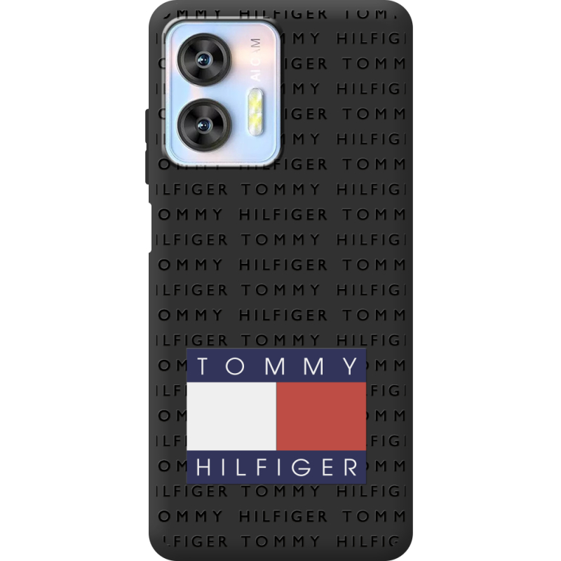 Черный чехол BoxFace Oukitel C36 Tommy Print