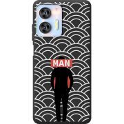 Черный чехол BoxFace Oukitel C36 Man Pattern