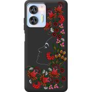 Черный чехол BoxFace Oukitel C36 3D Ukrainian Muse