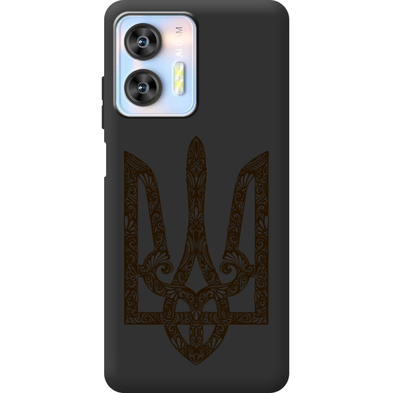 Черный чехол BoxFace Oukitel C36 Ukrainian Trident