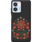 Черный чехол BoxFace Oukitel C36 Ukrainian Ornament