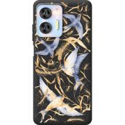 Черный чехол BoxFace Oukitel C36 Ластівки