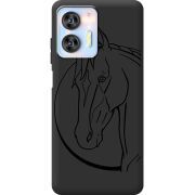 Черный чехол BoxFace Oukitel C36 Horse