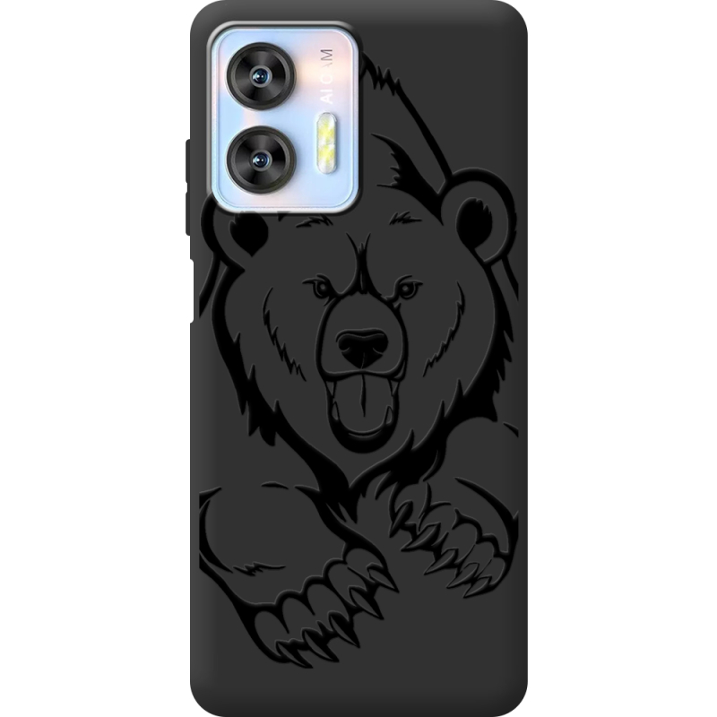 Черный чехол BoxFace Oukitel C36 Grizzly Bear