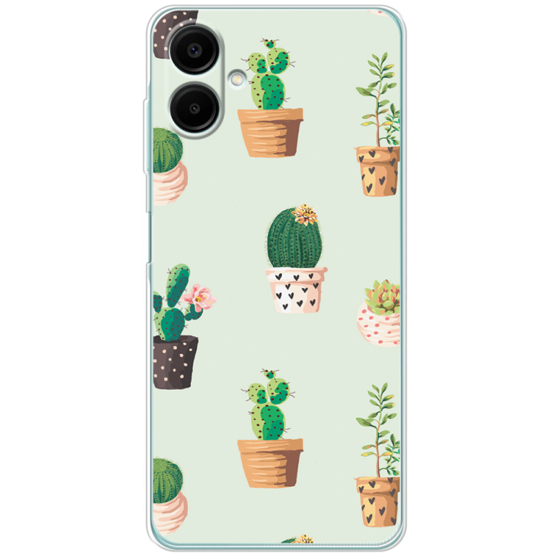 Чехол BoxFace Samsung Galaxy A06 (A065) L-green Cacti