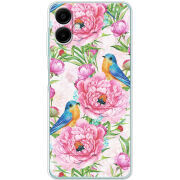 Чехол BoxFace Samsung Galaxy A06 (A065) Birds and Flowers